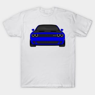 DODGE HELLCAT FRONT DARK-BLUE T-Shirt